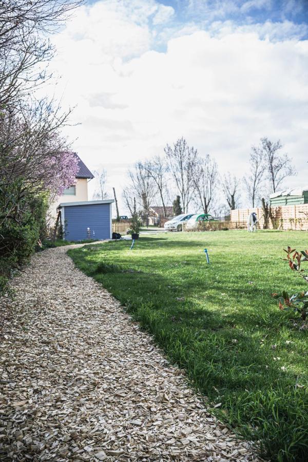 Villa Tiny-Haus im Südhessischen Ried Trebur Exterior foto